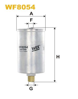 WIX FILTERS Топливный фильтр WF8054